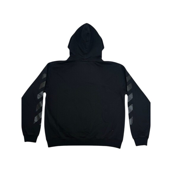 Off-White DIAG Carryover Hoodie XXL Black OWBB032S190970831010 Italy S19 - Picture 3 of 13